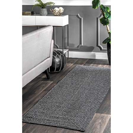 Nuloom Wynn Braided Indoor/Outdoor Area Rug 2ft 6in x 12ft HJFV01F-26012